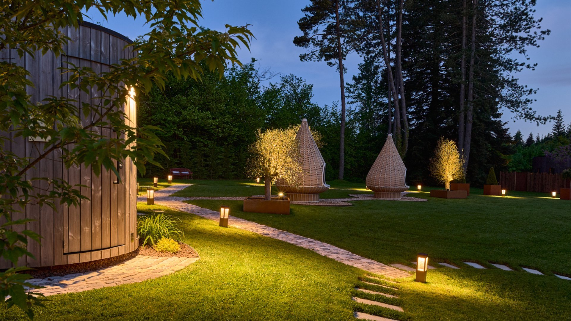 parc de nuit maison zugno