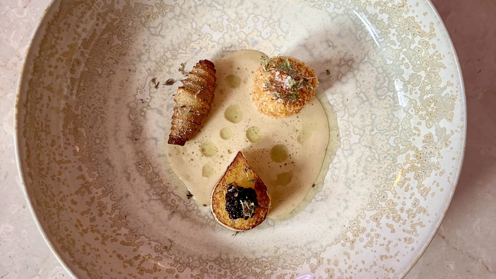 Entrée pomme de terre Maison Zugno